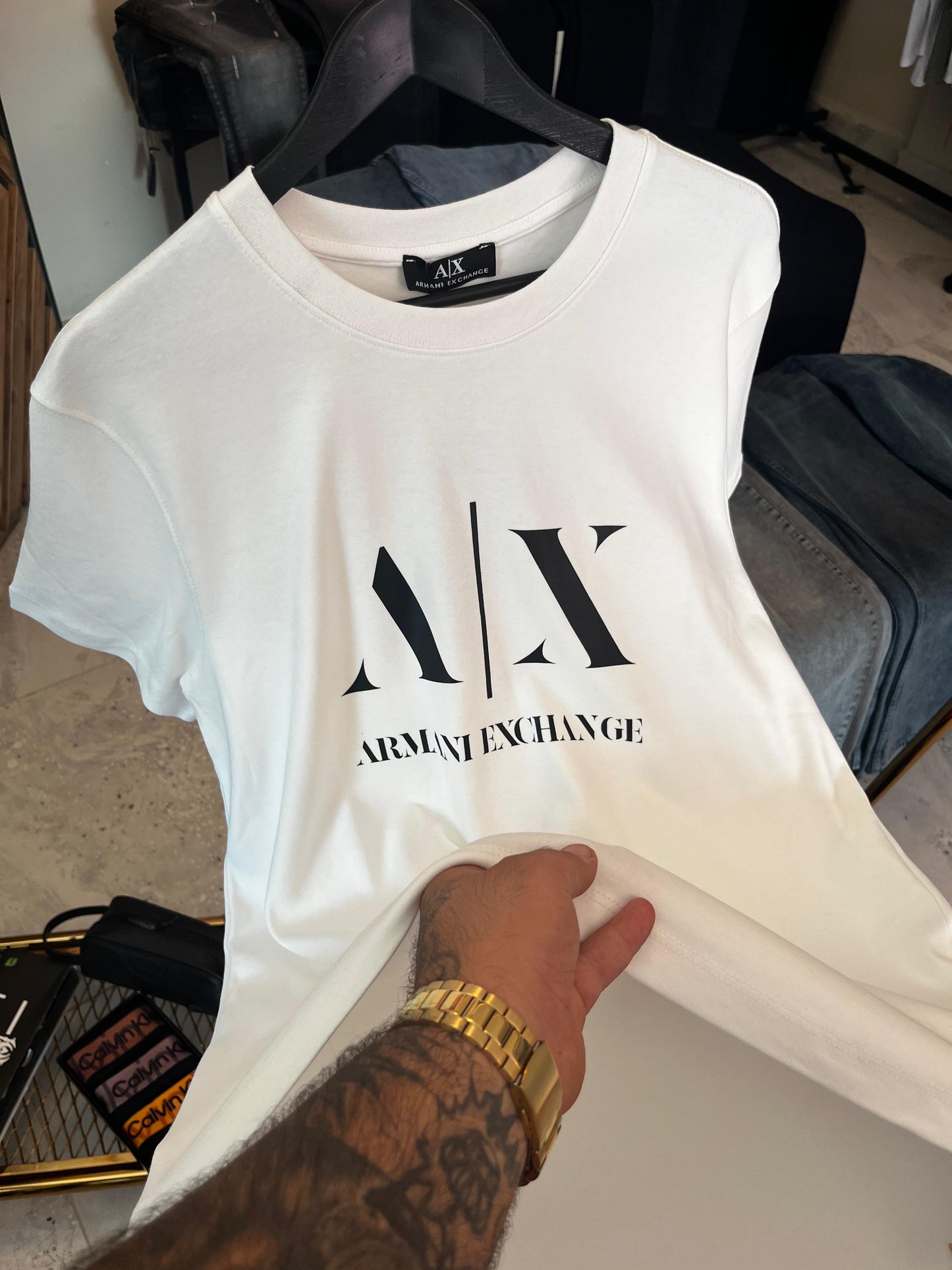 Giorgio Armani AX (beyaz)